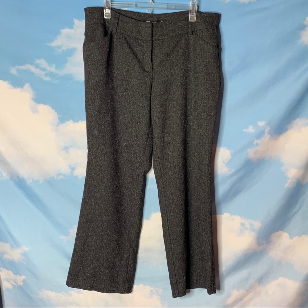 7th Ave New York & Co- Dark Gray Trousers size 14P